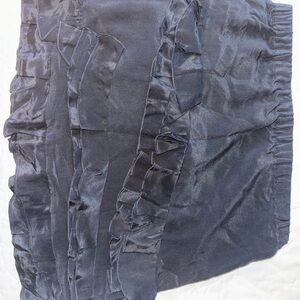 Banana Republic Black Ruffled Skirt